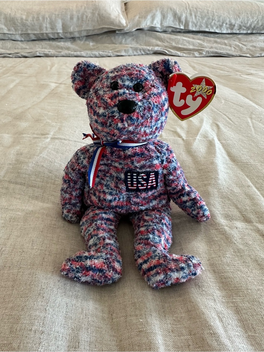 USA Bear Beanie Baby